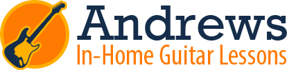 Logo, Andrews In-Home Guitar Lessons